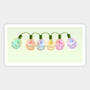 The Fairy Lights - small string Sticker